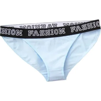 Kalhotky Dámské FASHION kalhotky světle modrá XL