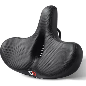 Sedlo na kolo Pohodlné sedlo na kolo, široké, velké, dámské, pánské na horské kolo West Biking YP0801126