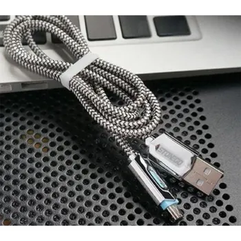 Datový kabel Datový kabel USB / Micro USB K655 šedá 50 cm