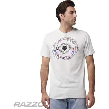 Pánské tričko Pánské tričko FOX Energy Face SS Prem Tee Light Grey M