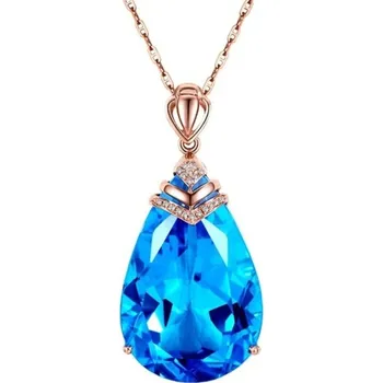 Náhrdelník Dámský náhrdelník s kamenem D444