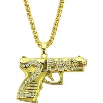 Náhrdelník Dámský náhrdelník s přívěskem zbraň 12