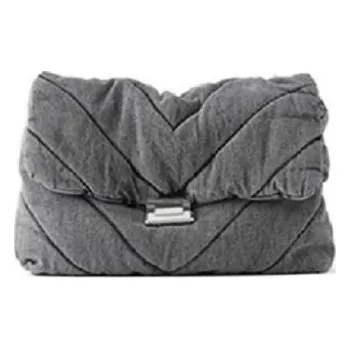 Kabelka Dámská crossbody kabelka M1387 šedá