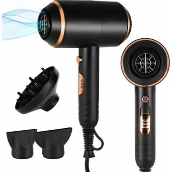 Fén IONTOVÁ FÉN NA VLASY KADEŘNICKÝ S DIFUZÉREM A STYLINGOVOU TRYSKOU