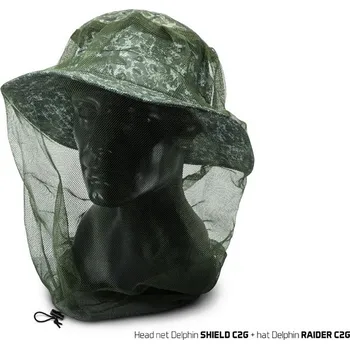 Moskytiéra na klobouk Delphin SHIELD C2G