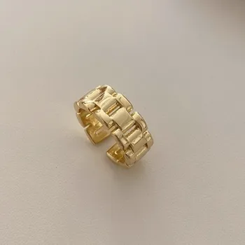 Prsten Dámský prstýnek D2613 zlatá 2