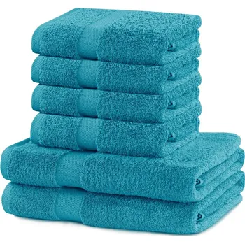 Ručník Sada ručníků DecoKing Marina 2+4 ks modrá