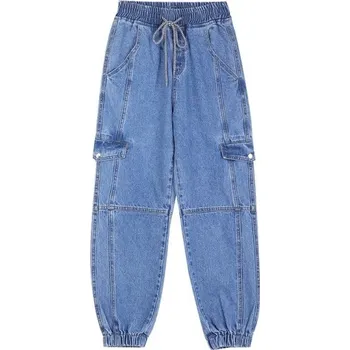 Dámské džíny Dámské džíny s gumou v pase A2001 S