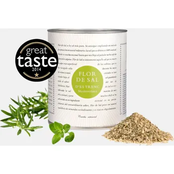 Přírodní produkt Solný květ Flor de Sal Bylinky BIO 150 g