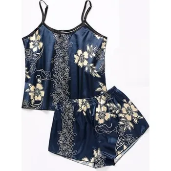 Dámské pyžamo Dámské pyžamo P2972 tmavě modrá S