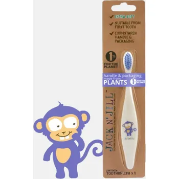 Zubní kartáček Jack N' Jill Dětský zubní kartáček extra měkký (Varianta: Opice)
