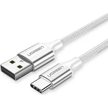 Datový kabel Datový kabel USB / USB-C K435 stříbrná 25 cm