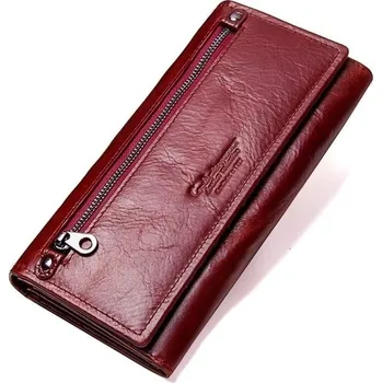 Peněženka Dámská kožená peněženka M270 vínová