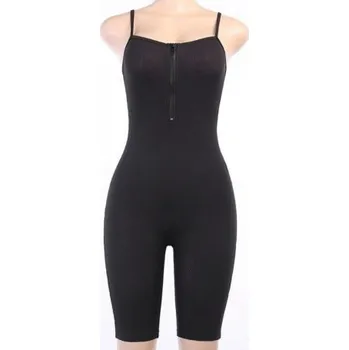 Dámský overall Dámský krátký overal se zipem černá S