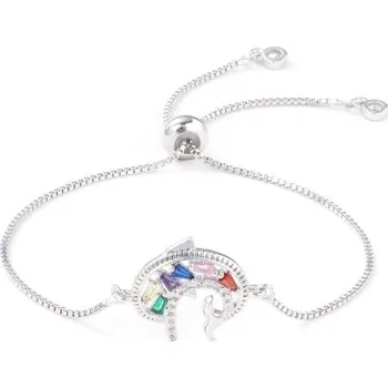 Náramek Dámský stahovací náramek H489 stříbrná 5