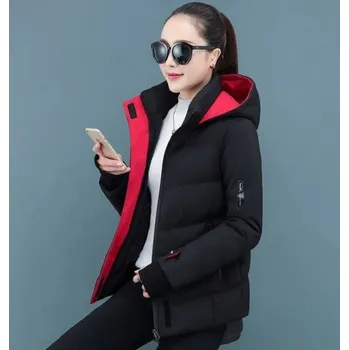 Dámská zimní bunda P1849 černá M