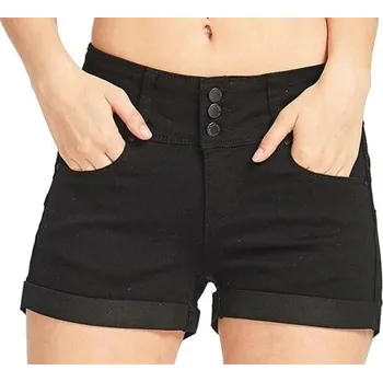 Dámské kraťasy Dámské džínové kraťasy Juliet černá L