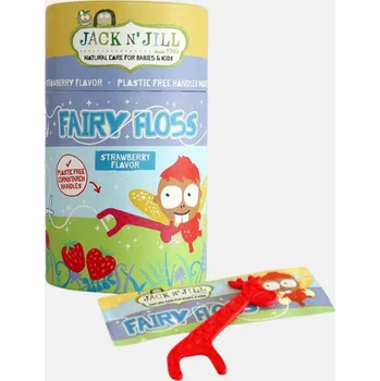 Dentální hygiena Jack N' Jill zubní nit pro děti Fairy Floss