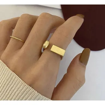 Prsten Dámský prstýnek 2 ks D961