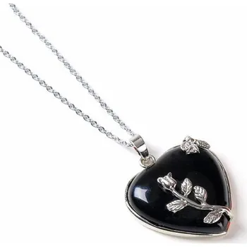 Náhrdelník Dámský náhrdelník lásky J3125 černá