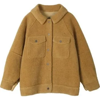 Dámská bunda Dámská chlupatá bunda M 1