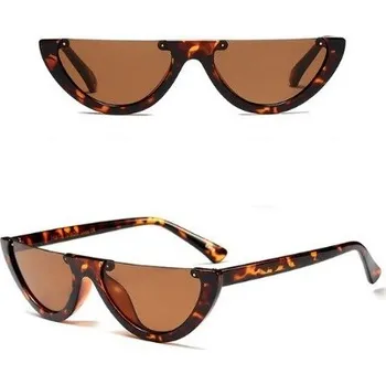 Dámské sexy sluneční brýle J3121 hnědá