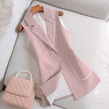 Dámská vesta Dámská vesta P2054 růžová XXL