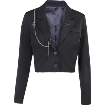 Dámské sako Dámský krátký blejzr B1154 XS