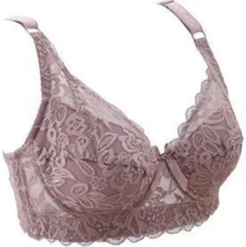 Podprsenka Dámská krajková podprsenka J3184 hnědá 95D