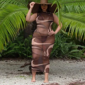 Dámské šaty Dámské plážové šaty P1313 L 2