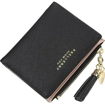 Peněženka Dámská peněženka se střapcem černá