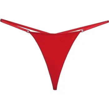 Kalhotky Dámská tanga - string červená S