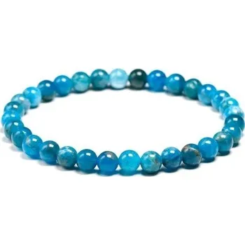 Náramek Náramek - Apatit kuličky 21 cm 6 mm