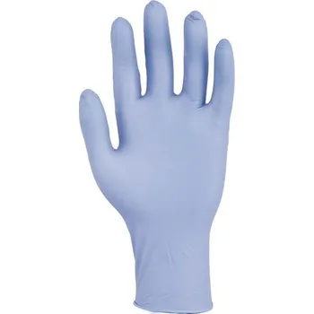 Vyšetřovací rukavice Sempermed Semperguar Comfort nitril modré 90 ks XL