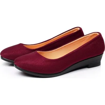 Dámské baleríny Dámské baleríny Lisa vínová 41