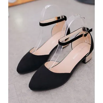 Dámské baleríny Dámské baleríny s přezkou A610 černá 40