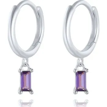 Náušnice Dámské visací náušnice se zirkony H743 4