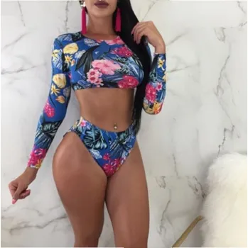 Dámské plavky Dámské bikiny s dlouhým rukávem P997 M 1