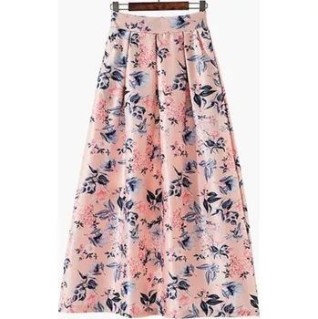 Dámská sukně Dámská dlouhá sukně se vzorem A1581 XS 20