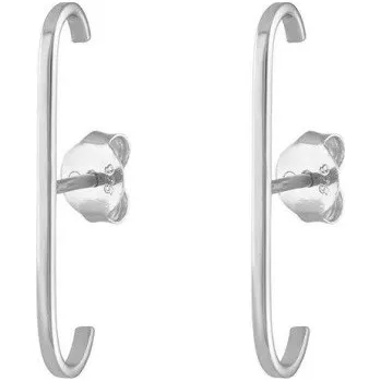 Náušnice Dámské lemující náušnice A1648 stříbrná 2