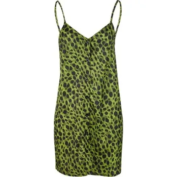 Dámské šaty Dámské mini šaty zelené L