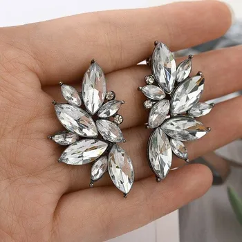 Náušnice Dámské náušnice s krystaly G746 11