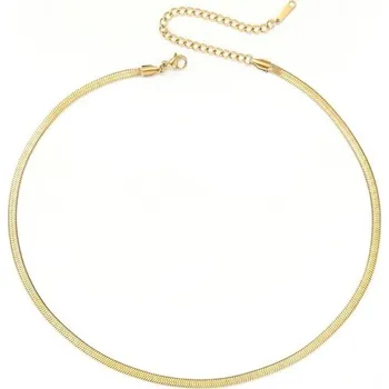 Náhrdelník Dámský choker náhrdelník D201 zlatá