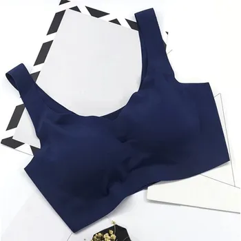 Podprsenka Dámská sportovní podprsenka tmavě modrá M