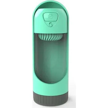 tréninková pomůcka pro psa Cestovní láhev pro psy zelená