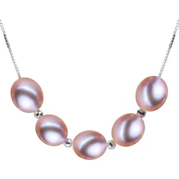 Náhrdelník Dámský náhrdelník s perlami D612 3