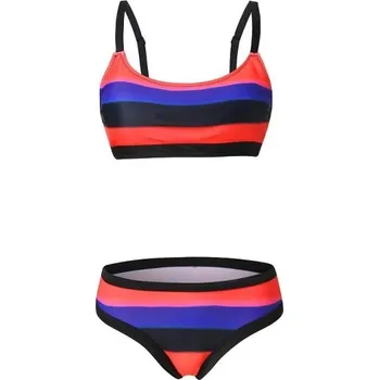 Dámské plavky Dámské pruhované bikiny P1105 L 1