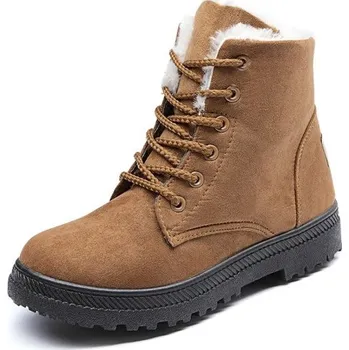 Dámská zimní obuv Dámské zimní boty J833 khaki 36