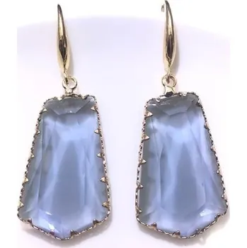 Náušnice Dámské visací náušnice s krystalem G988 4