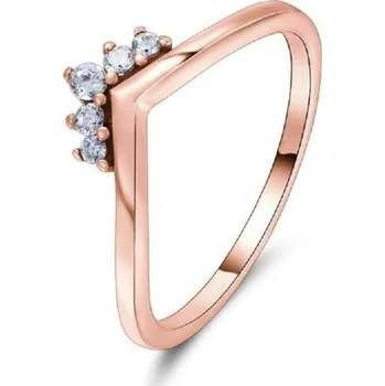Šperk Dámský prstýnek D1167 starorůžová 9